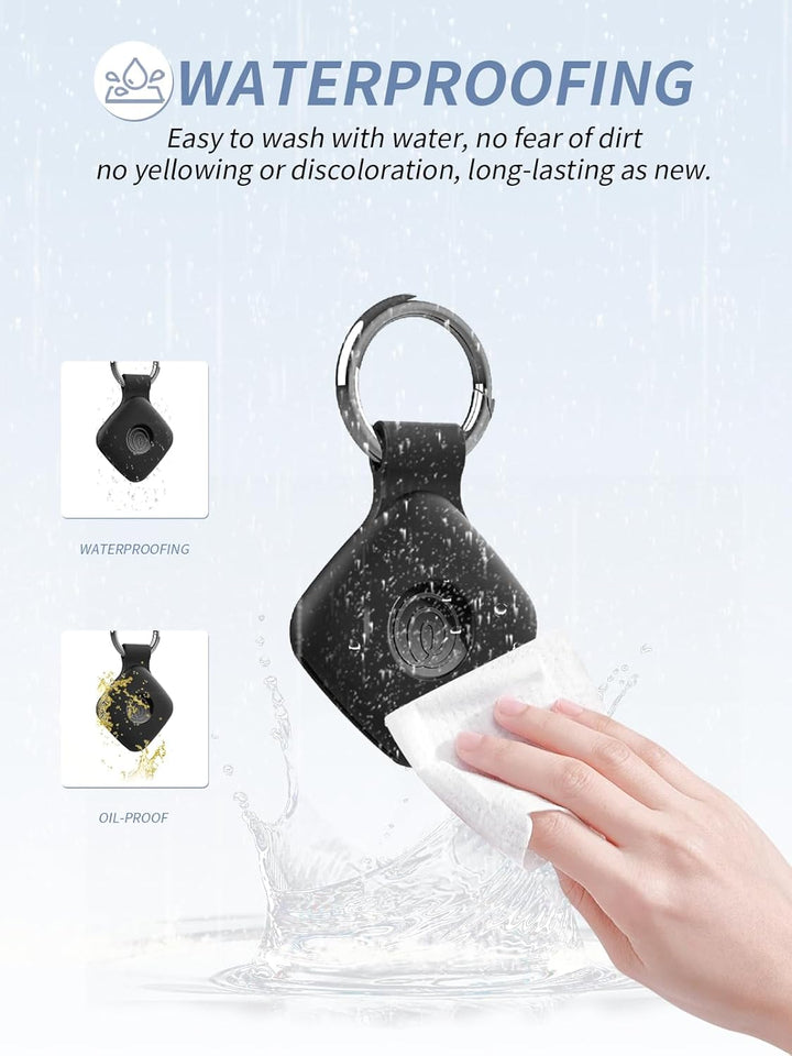 4 Stück Schutzhülle für Tile by Life360 Mate - Tracker hülle, Wasserdicht. Langlebig, Leichtgewichti