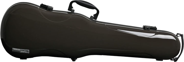 GEWA Violinformetui AIR 1.7 braun hochglanz, mit zusätzlichem Seitengriff, Made in Germany mit zusät