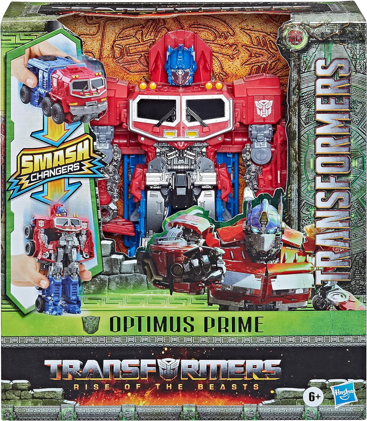 Transformers Spielzeug zum Film Transformers: Aufstieg der Bestien, Smash Changer Optimus Prime Figu