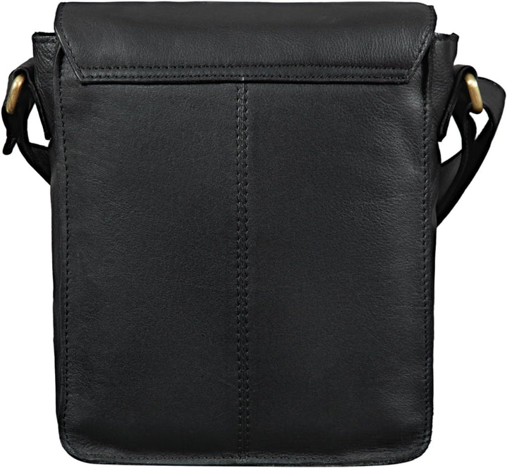 STILORD 'Pete' Umhängetasche Leder klein Männer Schultertasche Vintage Messenger Bag Herren 8,4 Zoll