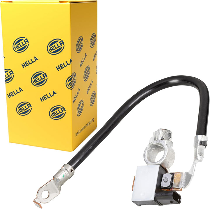 HELLA 6PK 010 562-911 Sensor, Batteriemanagement - 12V - geschraubt - Kabel: 280mm