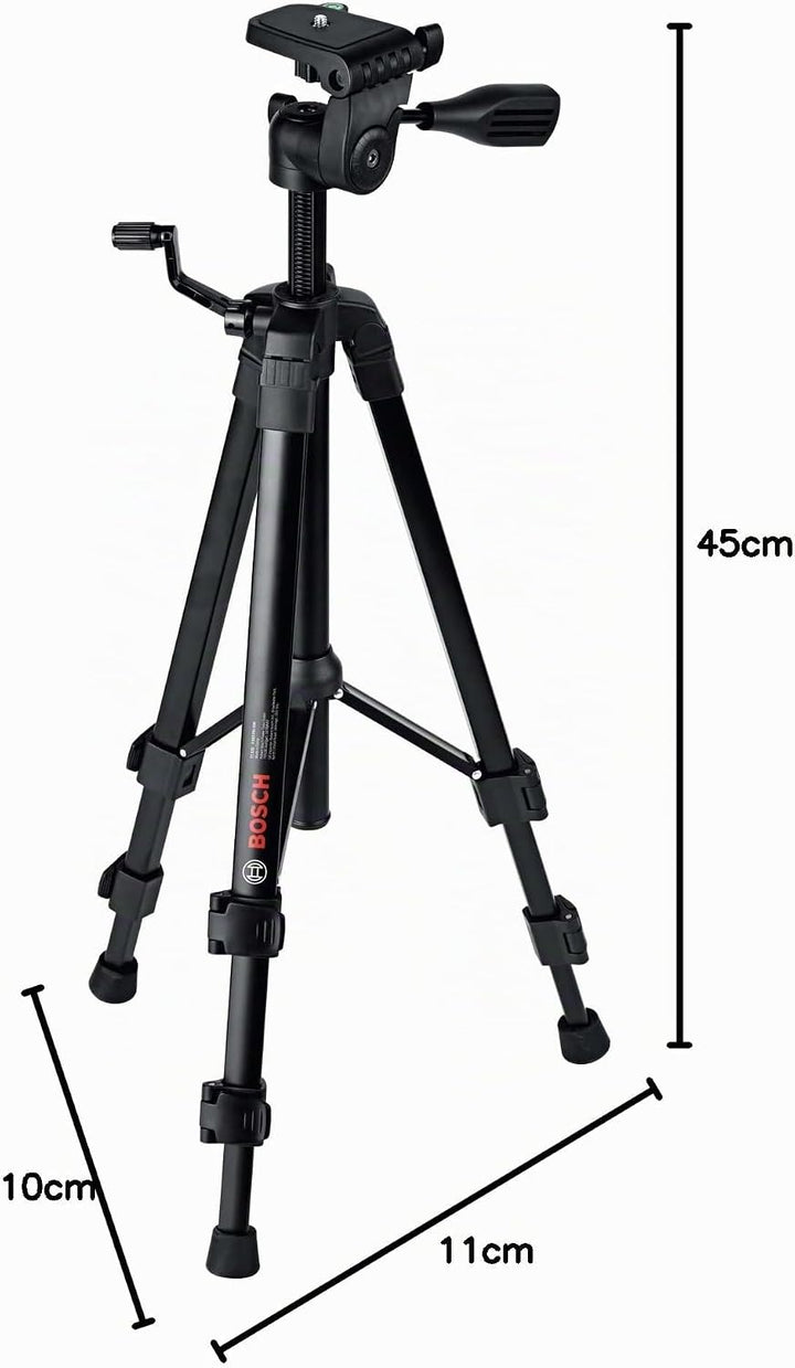 Hochwertiges Stativ TT 120 (einstellbare Höhe von 45 bis 120 cm für schnelles und flexibles Platzier