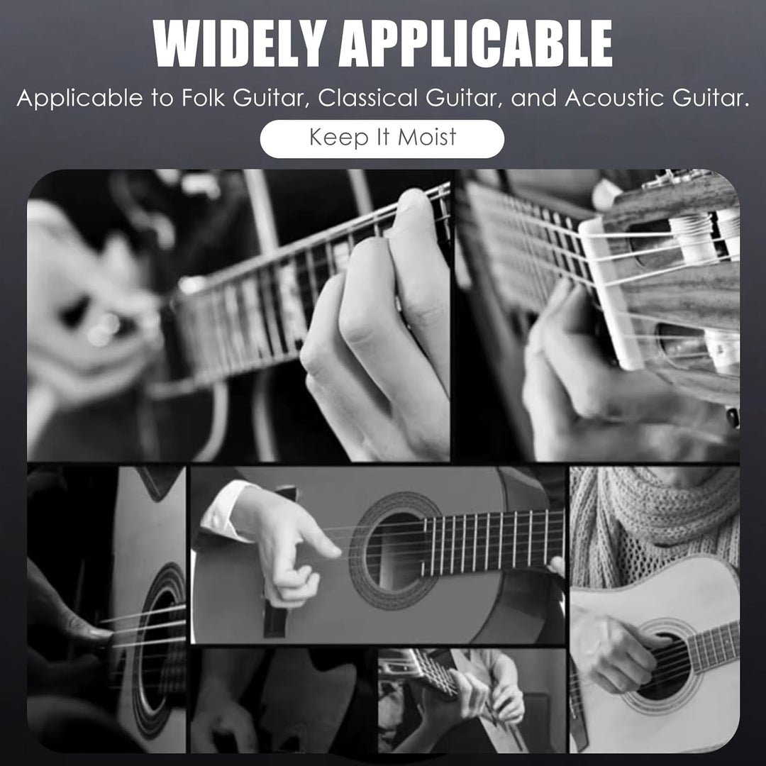 Gitarren Luftbefeuchter, 2 in 1 Hygrometer mit 100ml Tropfflasche für Akustikgitarren Konzertgitarre