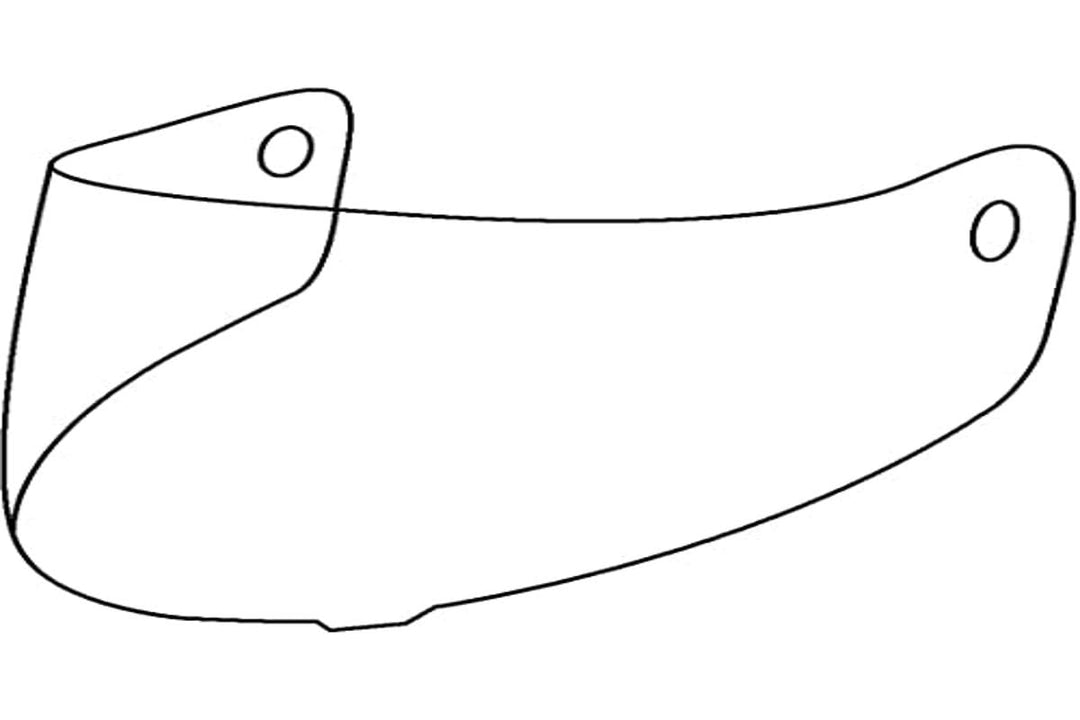 Nolan Visiere N85/86 Helm - Pinlock-Vorbereitet Clearly scratch-proof, Clearly scratch-proof