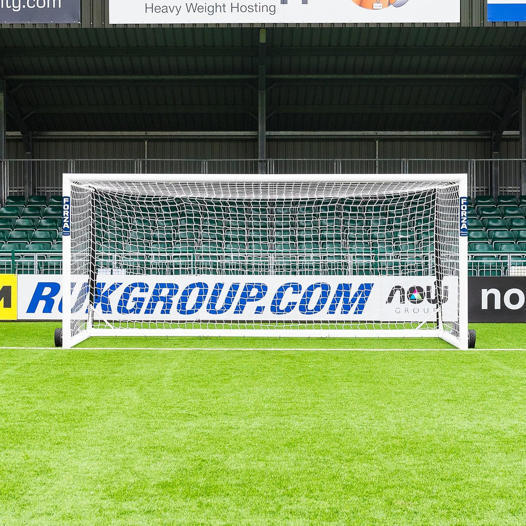 FORZA Ersatz Alu110 Freistehende Stadion Box Fussball Tor Netze (5 Grössen verfügbar) (4,9m x 2,1m)