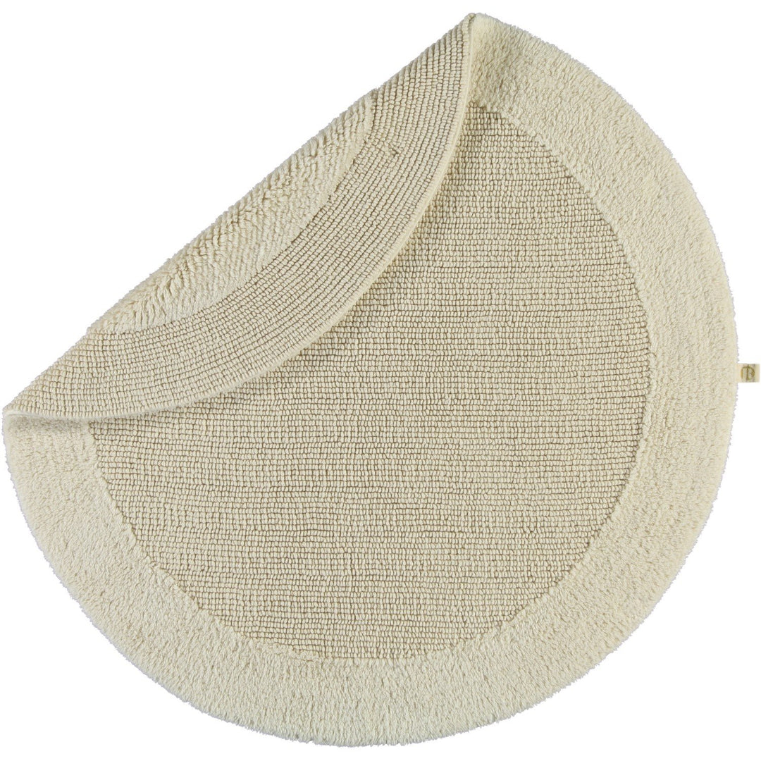 Rhomtuft Badteppiche Exquisit Natur-Jasmin - 20 80 cm rund