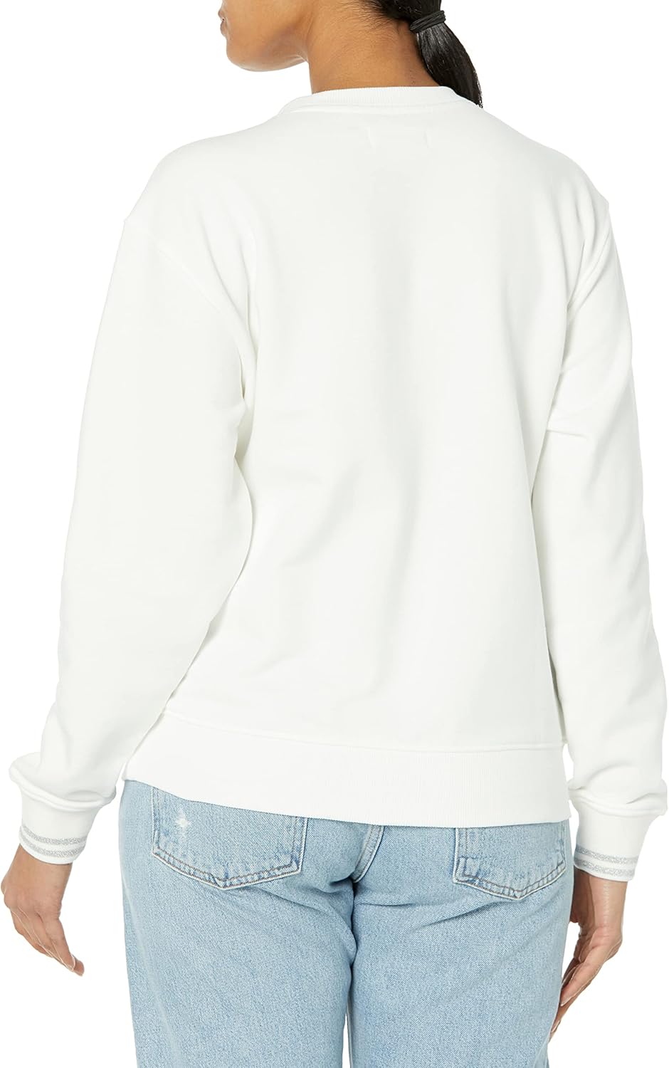 Desigual Damen Sweatshirt S Weiss, S Weiss