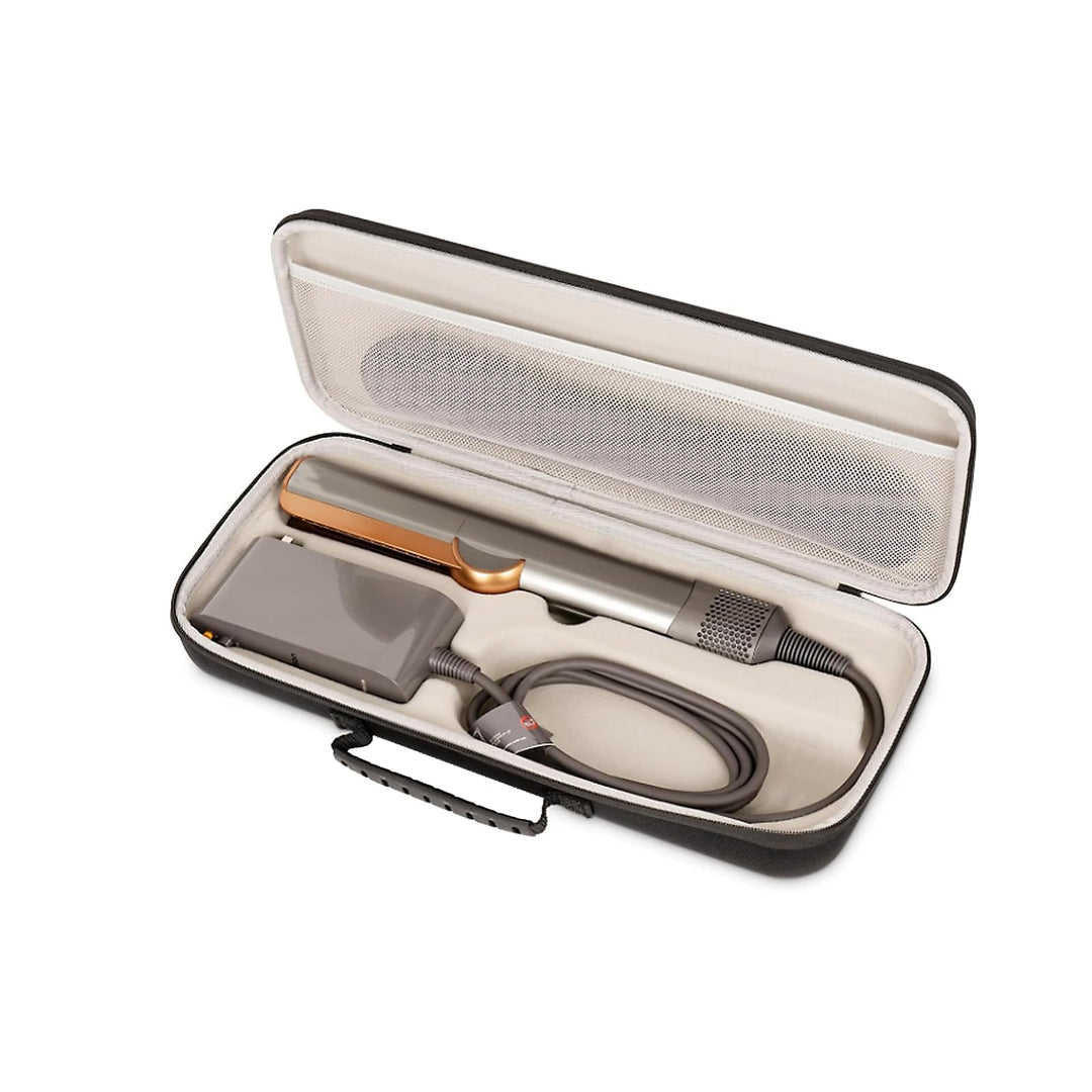 Hartschalen-Reisetasche für Dyson Airstraight HT01 Haarglätter und Netzteil wasserdichte, stossfeste