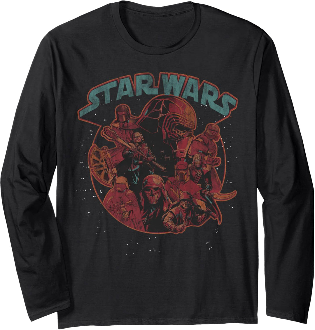 Star Wars The Rise of Skywalker Dark Side Stars Langarmshirt