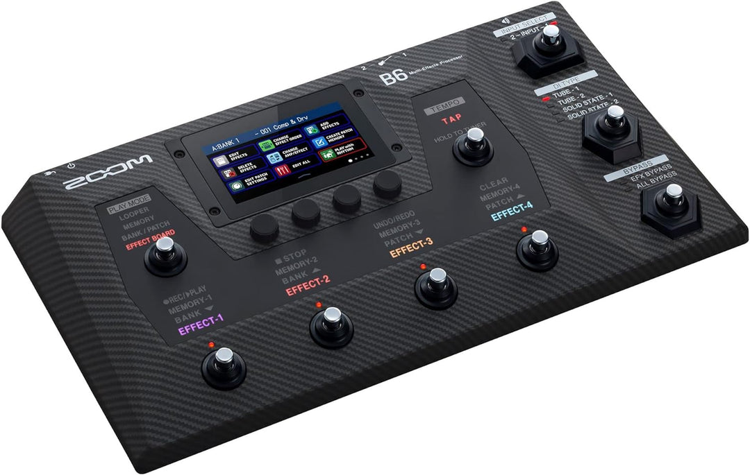 Zoom B6 Multi-Effects Processor for Bass