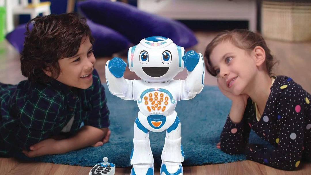 Lexibook Powerman Star Roboter mit Fernbedienung, Sprechen und Gehen, programmierbar, STEM für Kinde