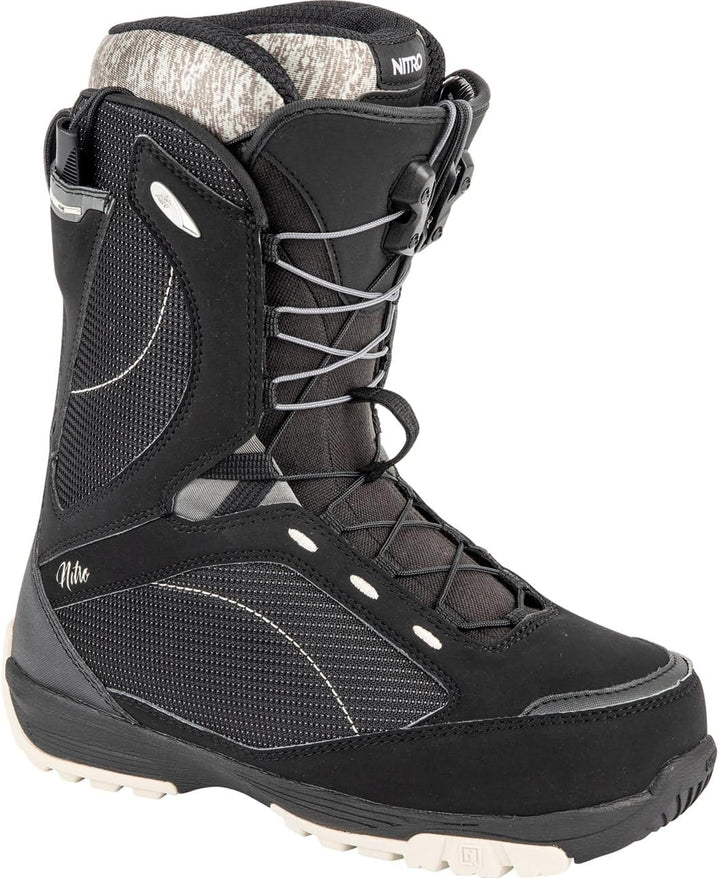 Nitro Damen Snowboardboot Monarch TLS BLACK-SAND MP 25.5 // EU 39 1/3 // US WMN 8, BLACK-SAND MP 25.