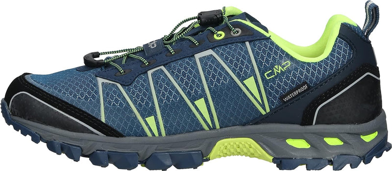 CMP Herren Altak Wp Trail Running Shoe 39 EU Blue Ink Yellow Fluo, 39 EU Blue Ink Yellow Fluo