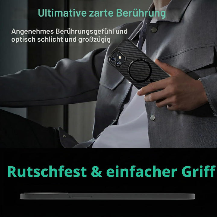 ONES Magnetisch für iPhone 11 Ultradünne Hülle, Kompatibel mit MagSafe, Fallschutz in Militärqualitä