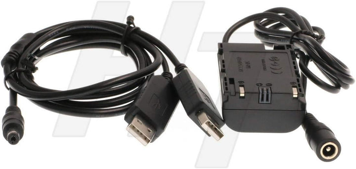 5 V Dual USB LP-E6 Power Adapter Dummy Akku für Canon EOS 5D Mark II III IV 6D 70D