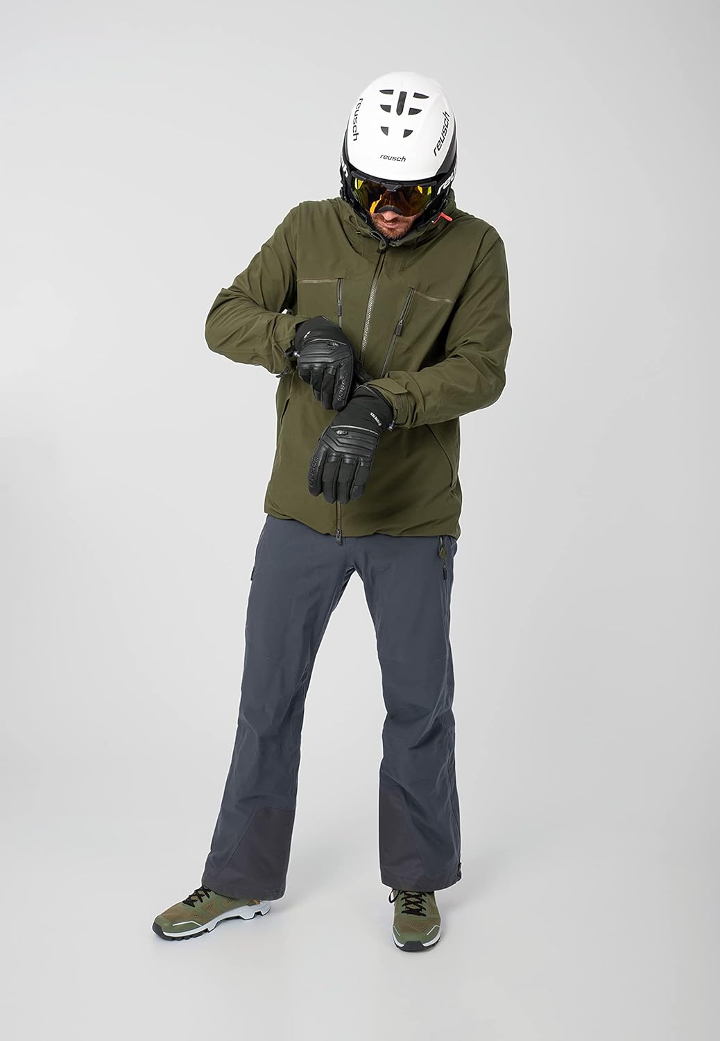 Reusch Herren Mercury Gore-tex Extra Warmer, Wasserdichter und Atmungsaktiver Skihandschuh, 9.5