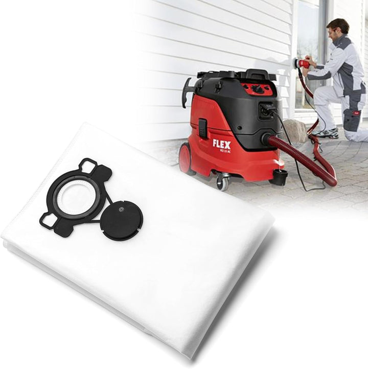 STAUBSAUGERBEUTEL FLEX VLIES-FILTERSACK PASSED FÜR VCE33L-MC, L-AC, ATTIX33, 33M-H SE133ME 5 STÜCK F