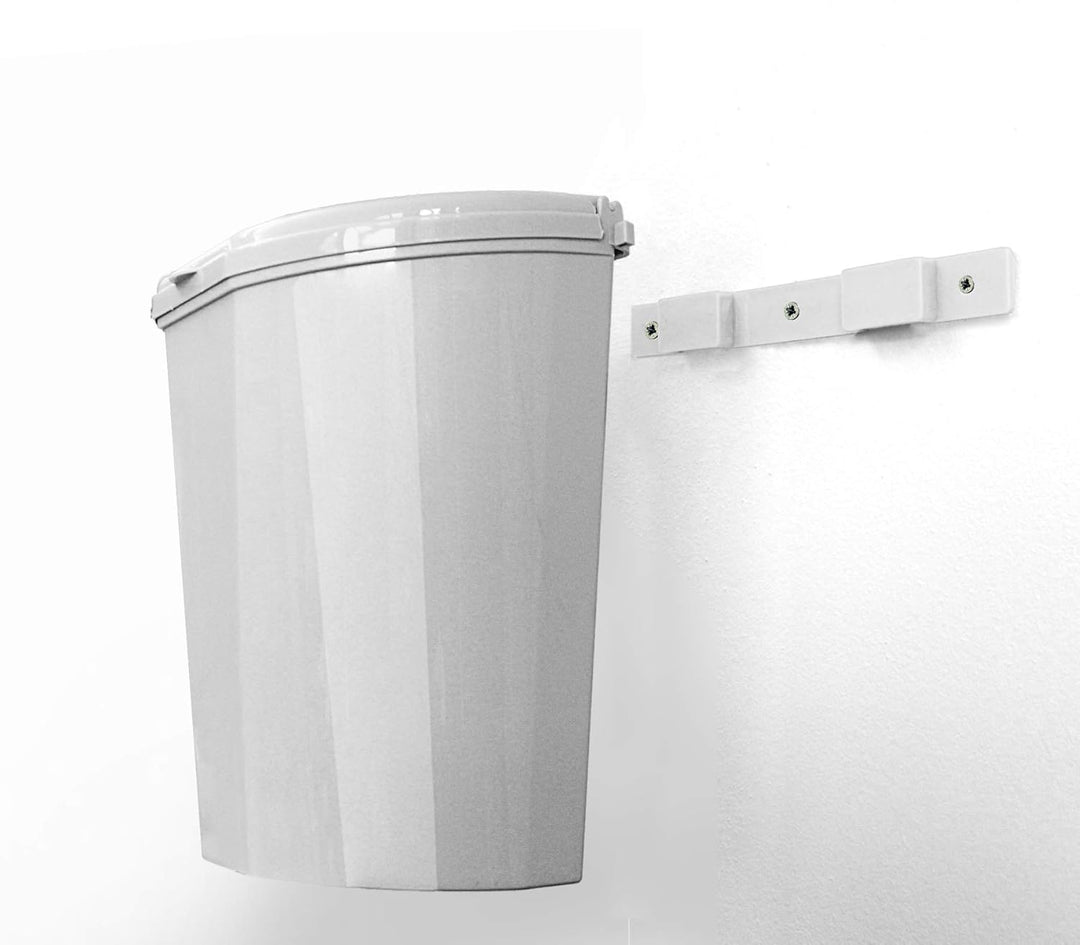 Brunner 1237723 Papierkorb Weiss, Weiß