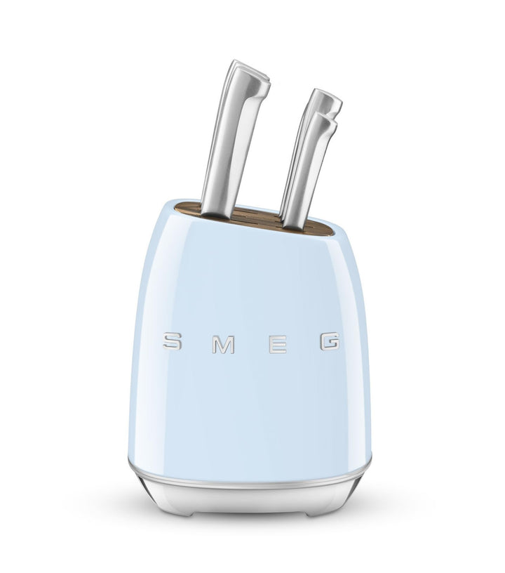Smeg, Messerblock, KBSF02PB, Hellblau, Hellblau