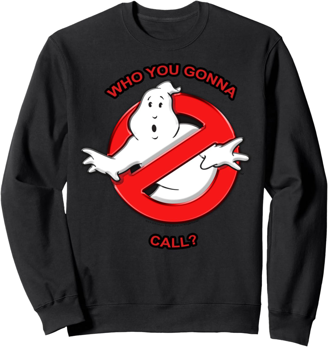 Ghostbusters Who You Gonna Call? Logo Sweatshirt