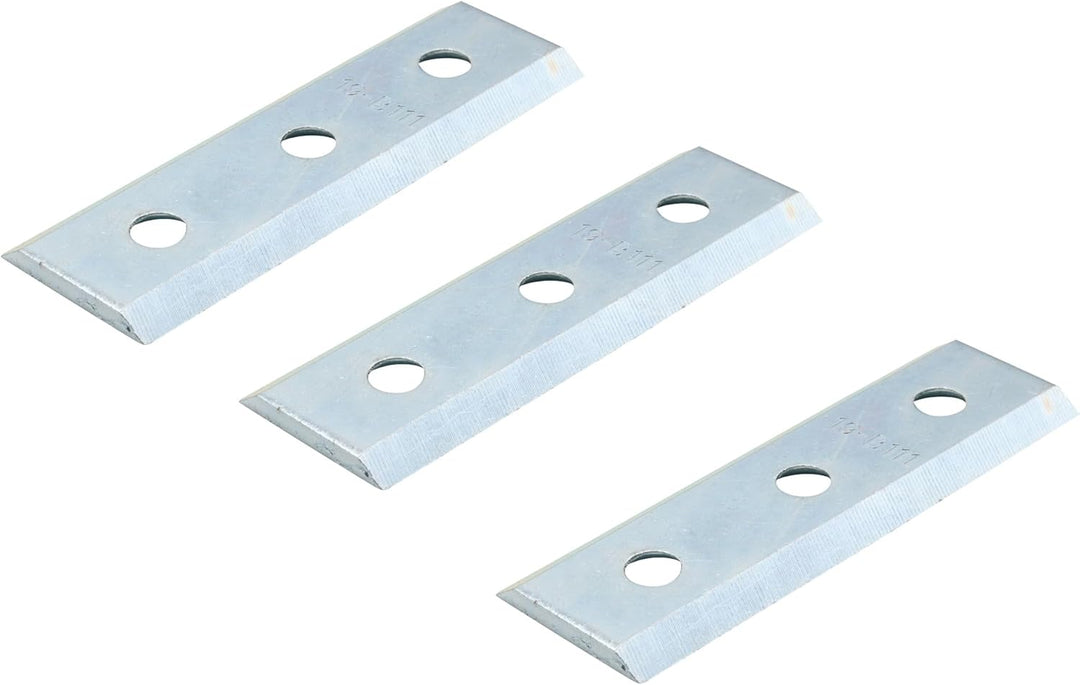 SECURA Häckslermesser 3 x 8,5cm kompatibel mit LESCHA ZAK 2700, 3500, 52534, 56787, 52645