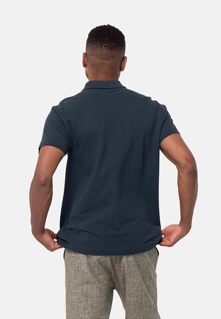 Jack Wolfskin Herren Essential Polo M Polo S Night Blue, S Night Blue