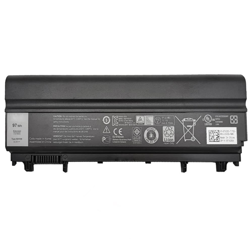 7XINbox 11.1V 97Wh N5YH9 VV0NF Ersatz Akku Batterie für Dell Latitude E5440 E5540 VVONF N5YH9 VJXMC
