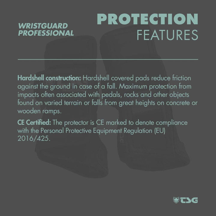 TSG Protector Wristguard Professional M Schwarz, M Schwarz