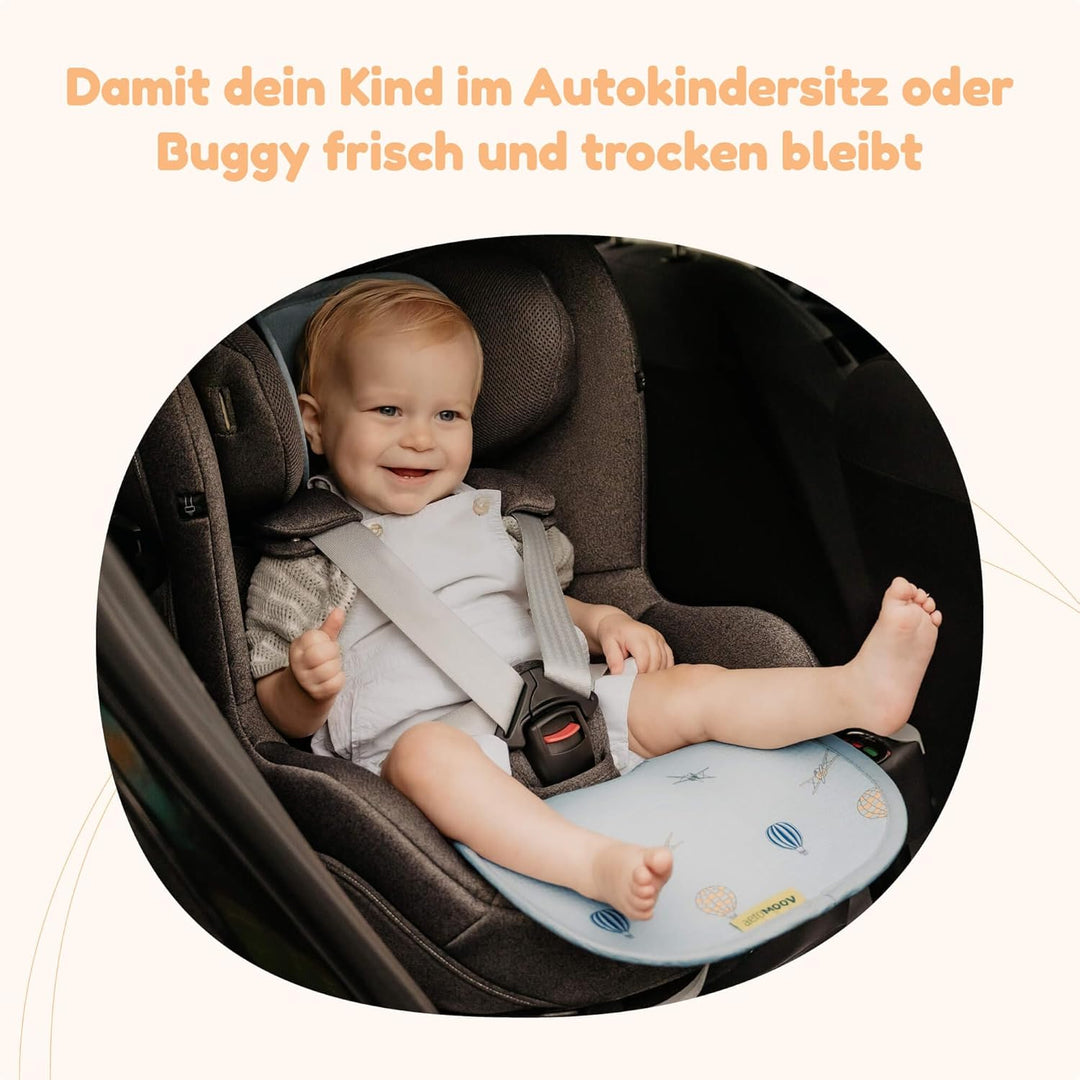 Aeromoov - Baby Sitzauflage Air Layer - Einlage Für Autositz oder Kinderwagen - Gruppe 1 - Antischwi