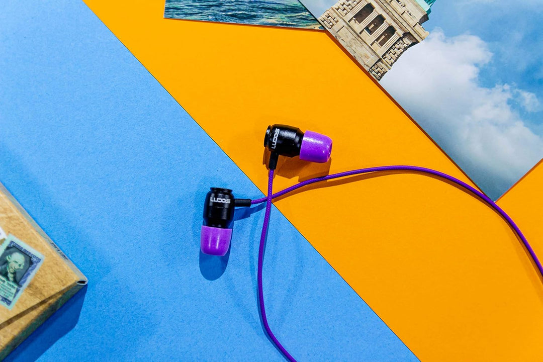 LUDOS Clamor Kopfhörer In Ear - Wired Ohrhörer mit Kabel und Mikrofon, 5 Jahre Garantie, Bass, Premi