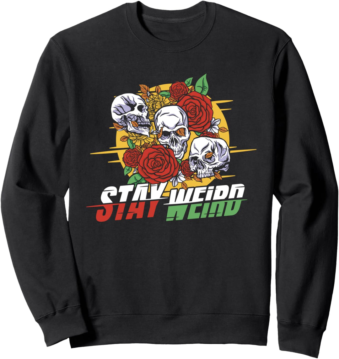 Gothic Schädel Mystisch - Gotisch Okkult Goth Sweatshirt