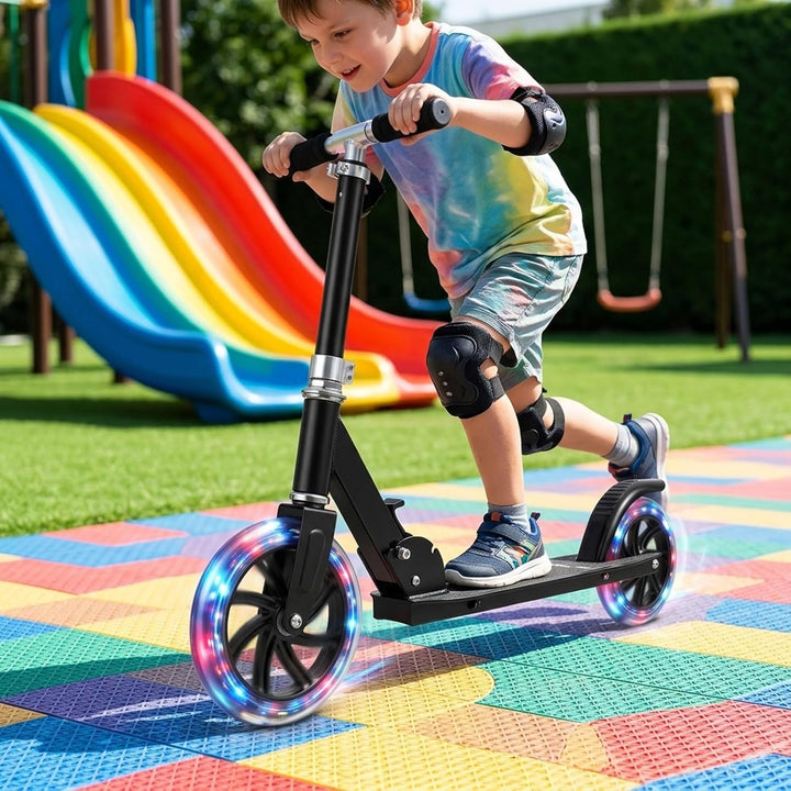 200mm Scooter Rollen - 2 Stück Stunt Scooter Reifen - Geräuschlose Vibrationsreduzierung mit 608 Kug