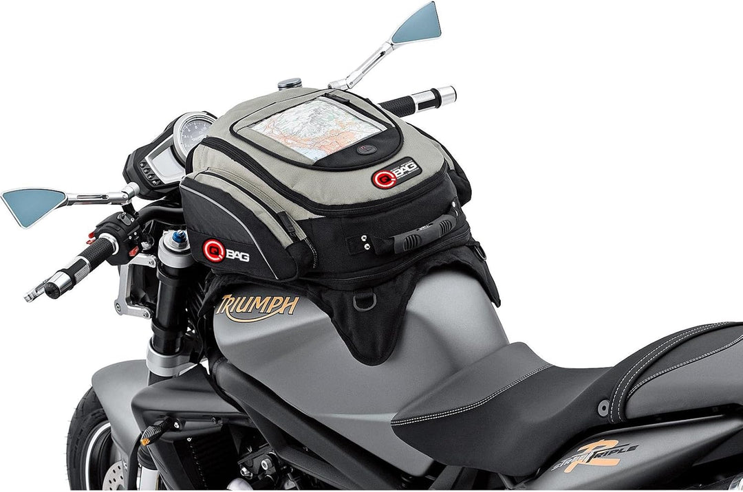 QBag Tankrucksack Motorrad Magnet Tanktasche Motorrad Magnet Tankrucksack ST07 mit Riemenoption 22-3
