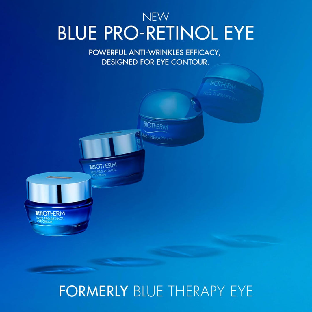 Biotherm Pro-Retinol Augencreme, straffende Augencreme mit Life Plankton, glättende Augenpflege für