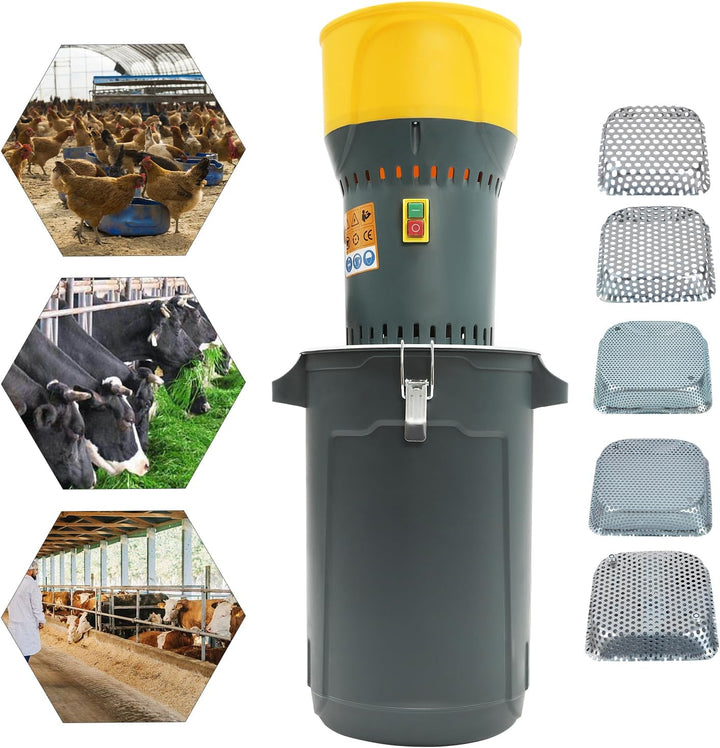 Elektrische Getreidemühle 25L Mühle Mais Mühle Landwirtschaft Getreide Mühle Maschine für Getreide M
