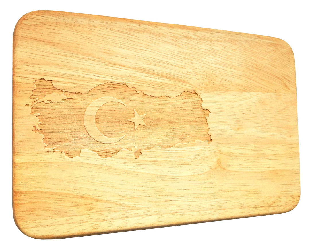Frühstücksbrettchen Türkei Brotbrett Türkiye Gravur