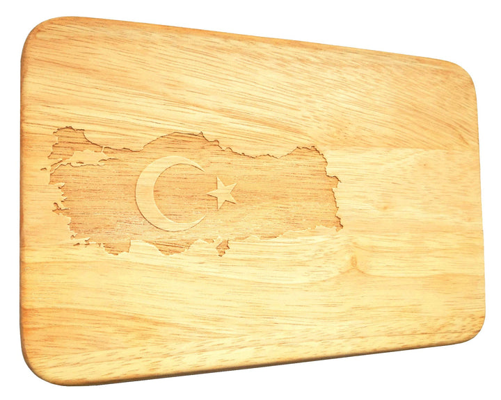 Frühstücksbrettchen Türkei Brotbrett Türkiye Gravur