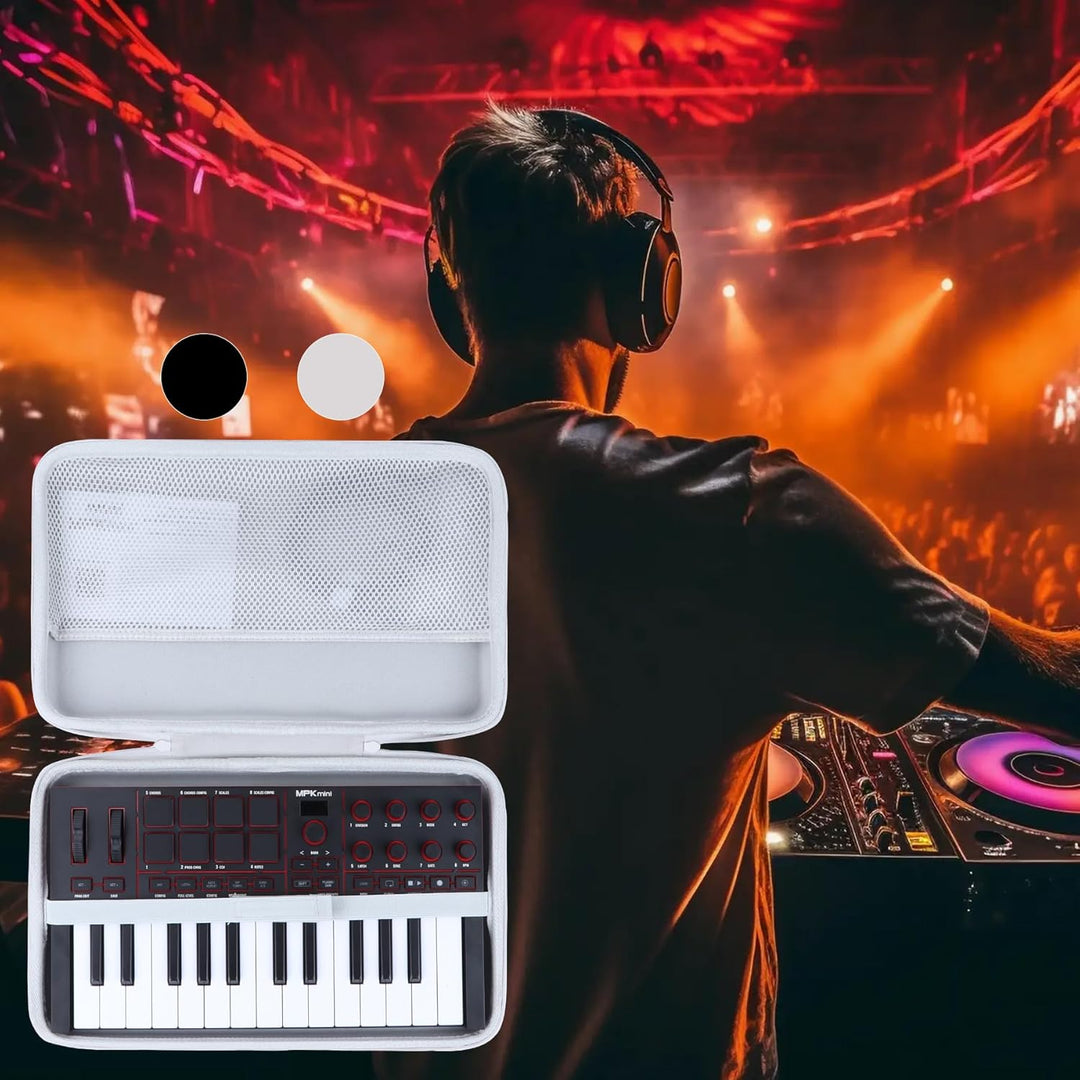 Lebakort Hart Schutz Hülle Etui Tasche für Akai Professional MPK Mini IV USB-C MIDI Keyboard Control