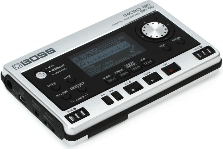 Boss Micro BR-80 Digital Recorder Single, Single
