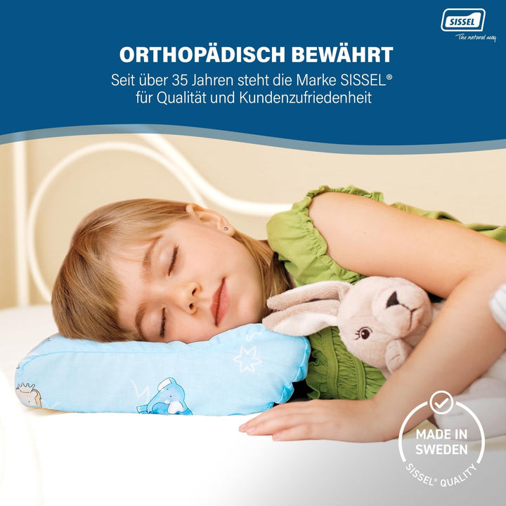 SISSEL Nackenkissen Bambini, inkl. Bezug, Mehrfarbig