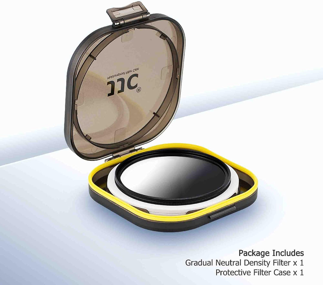 JJC 82 mm Verlaufsfilter ND-Filter für Canon Sony Nikon Fujifilm Sigma Kameralinse Landschaftsfotogr