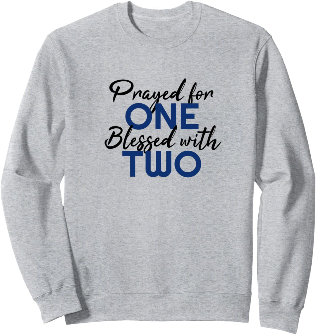 Schwangere Mutter Cute Zitat für Baby gebetet Sweatshirt