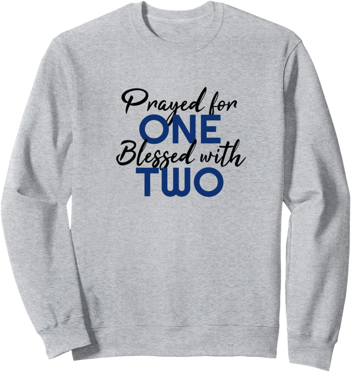 Schwangere Mutter Cute Zitat für Baby gebetet Sweatshirt