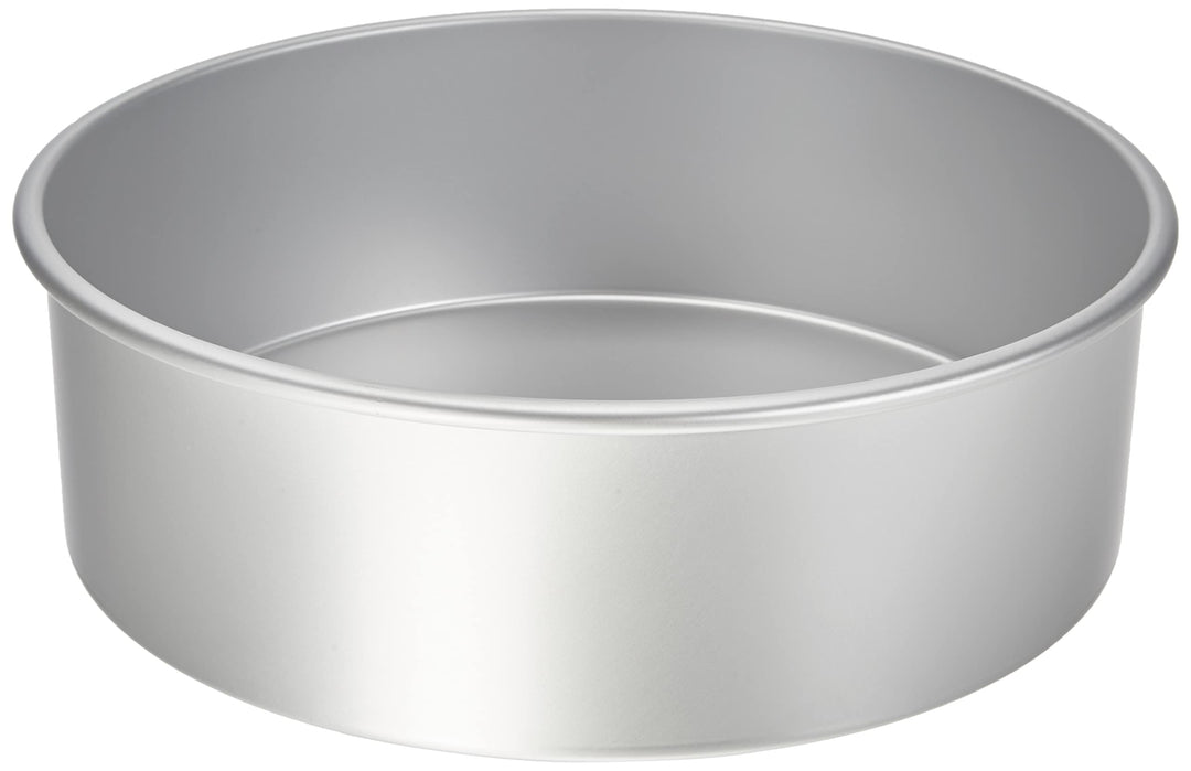 DECORA, 0062614 Professionelle runde Backform Ø 30 x 10 h cm, Aus eloxiertem Aluminium, Ohne Schweis