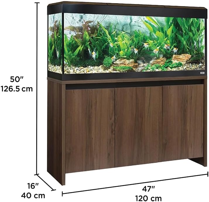 Dogit Fluval Tisch für Aquarium, Roma, 240 l, Schwarz