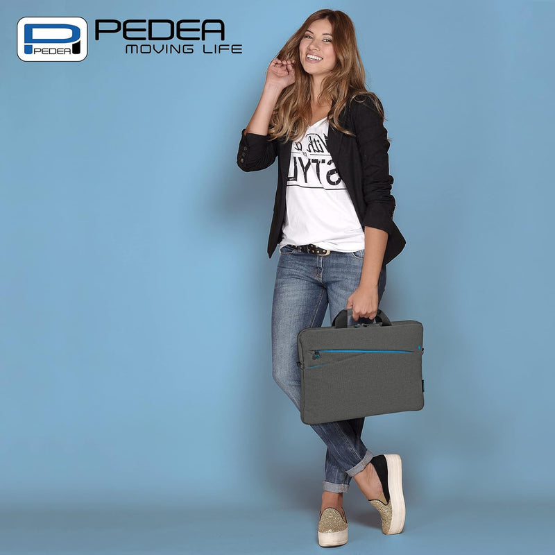 Pedea - Laptoptasche *Fashion* Notebook-Tasche bis 17,3 Zoll - Laptop Umhängetasche mit Schultergurt