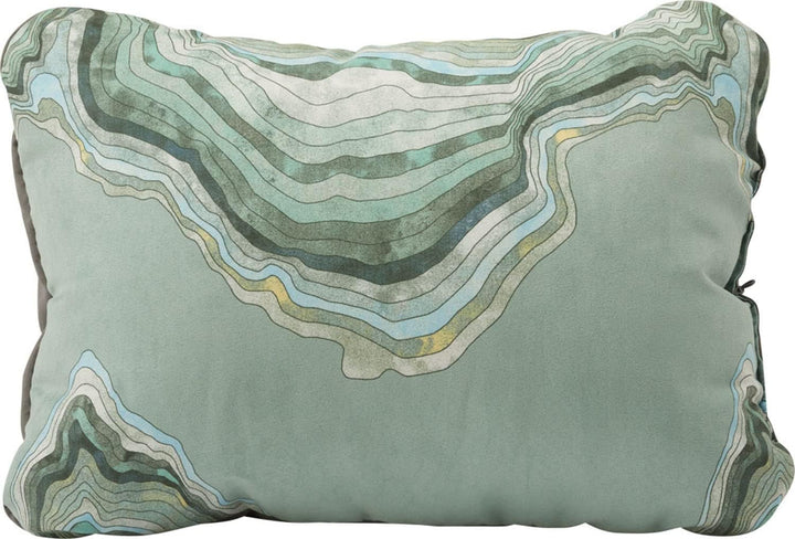 Cascade Therm-a-Rest komprimierbares Kissen mit Kordelzug, Campingkissen, Farbe:Topowave, Grösse: L