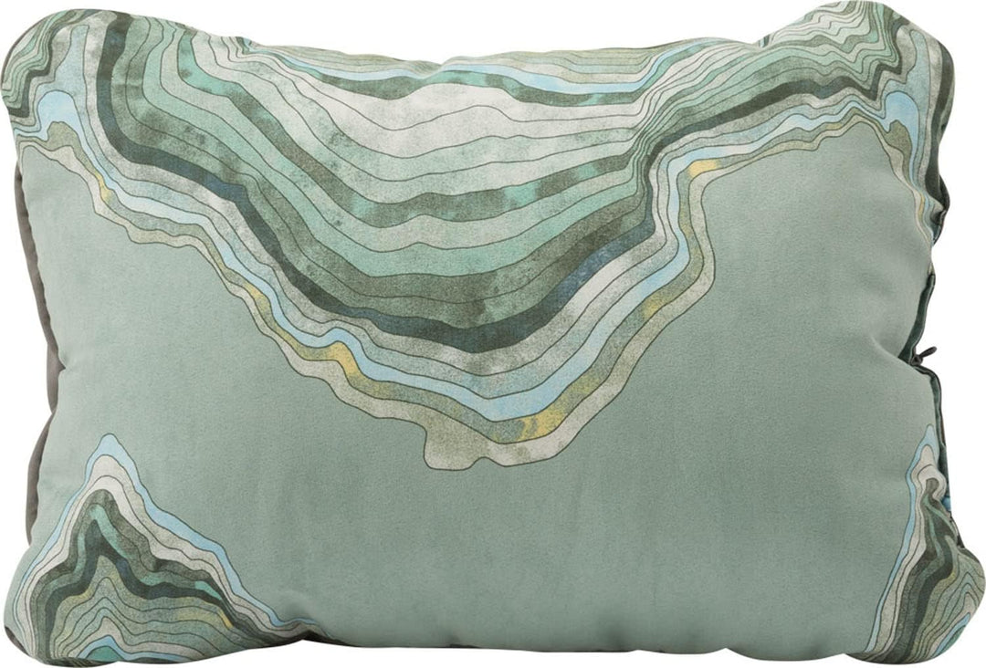 Therm-a-Rest Cascade komprimierbares Kissen mit Kordelzug, Campingkissen, Farbe:Topowave, Grösse:Sma