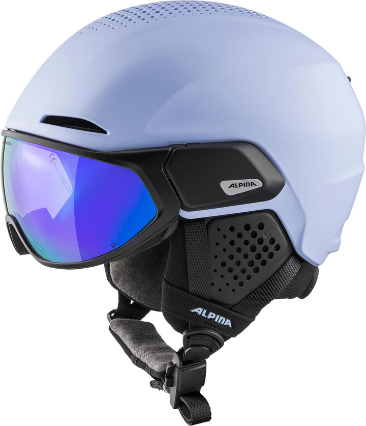 ALPINA ALTO Q-LITE - Sicherer, Stossabsorbierender & Individuell Anpassbarer Skihelm Mit Kontrastver