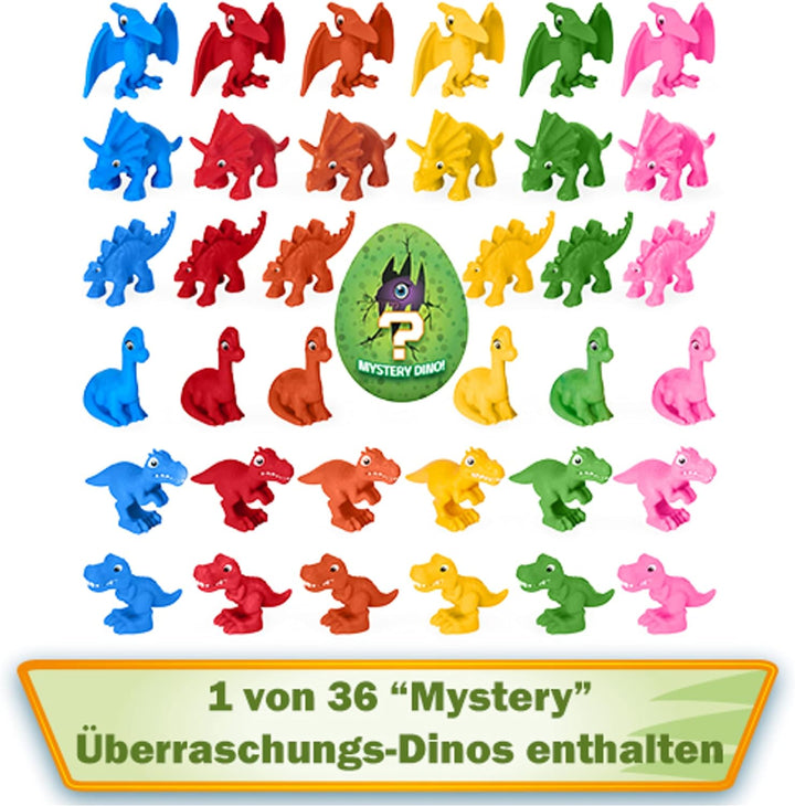 PAW Patrol Dino Rescue Deluxe Fahrzeug von Rex, inklusive Rex-Spielfigur und Überraschungs-Dinosauri